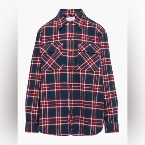 TNA flannel shirt jacket like new - Picture 1 of 3